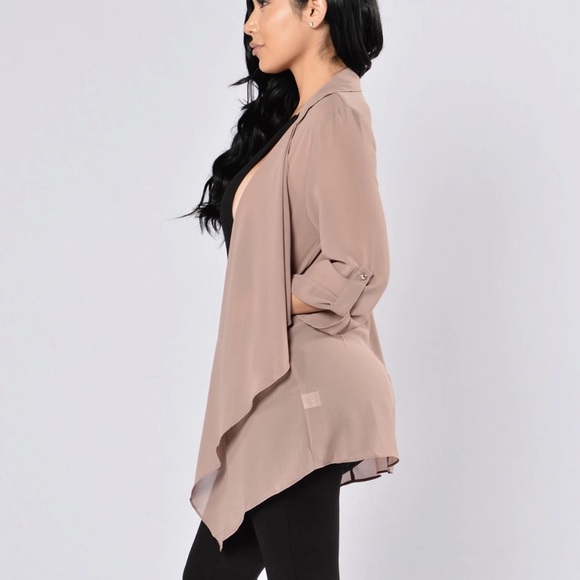 Light As A Feather Jacket - Mocha - Picture 3 of 3